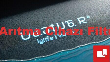 Su Arıtma Cihazı Filtresi